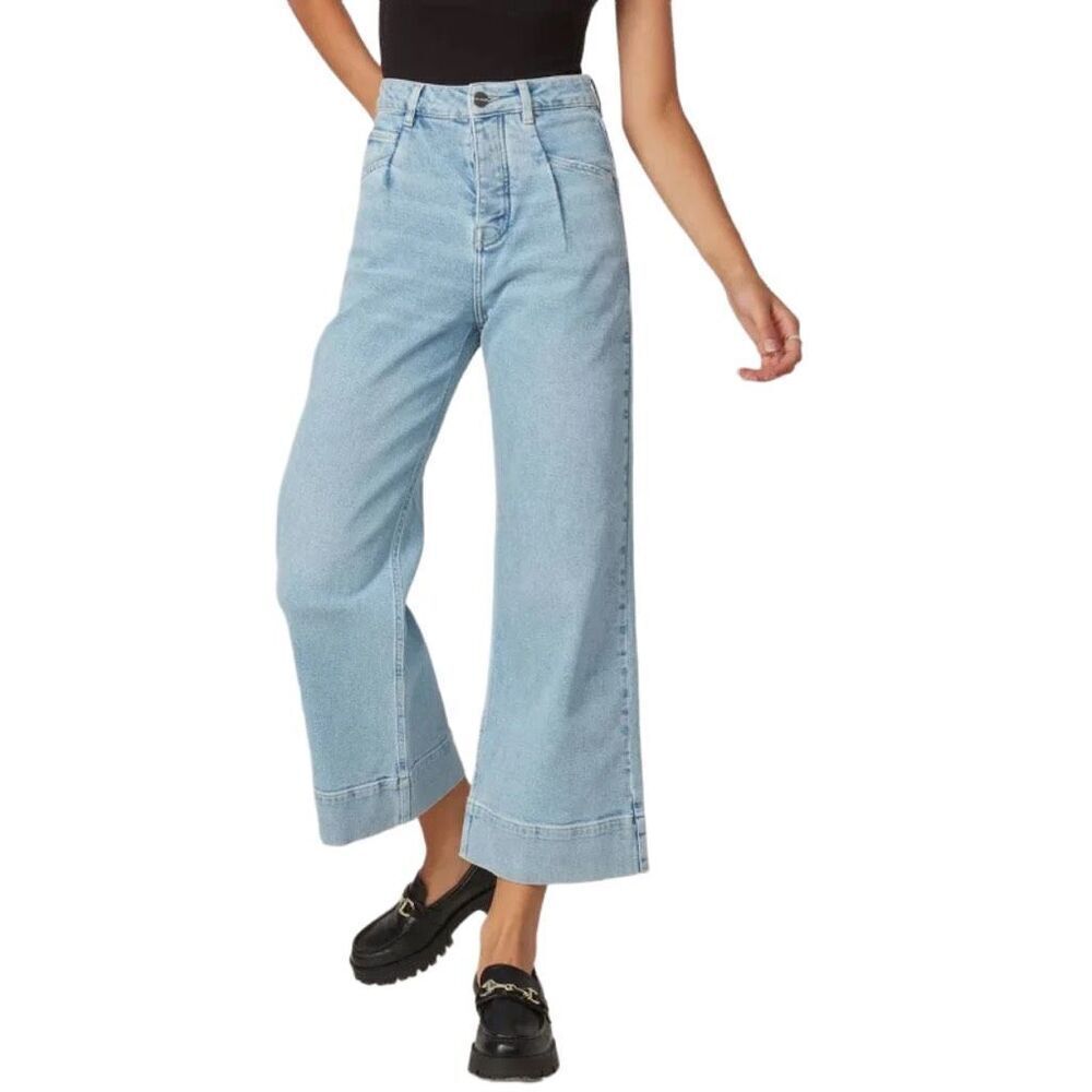 NWT Lola size 33 Milan Ultra High -Rise wide leg.